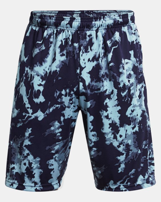 Men's UA Tech™ Printed Shorts in Blue image number 4